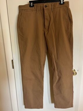Goodfellow & Co Tan Straight-Leg Chino Pants